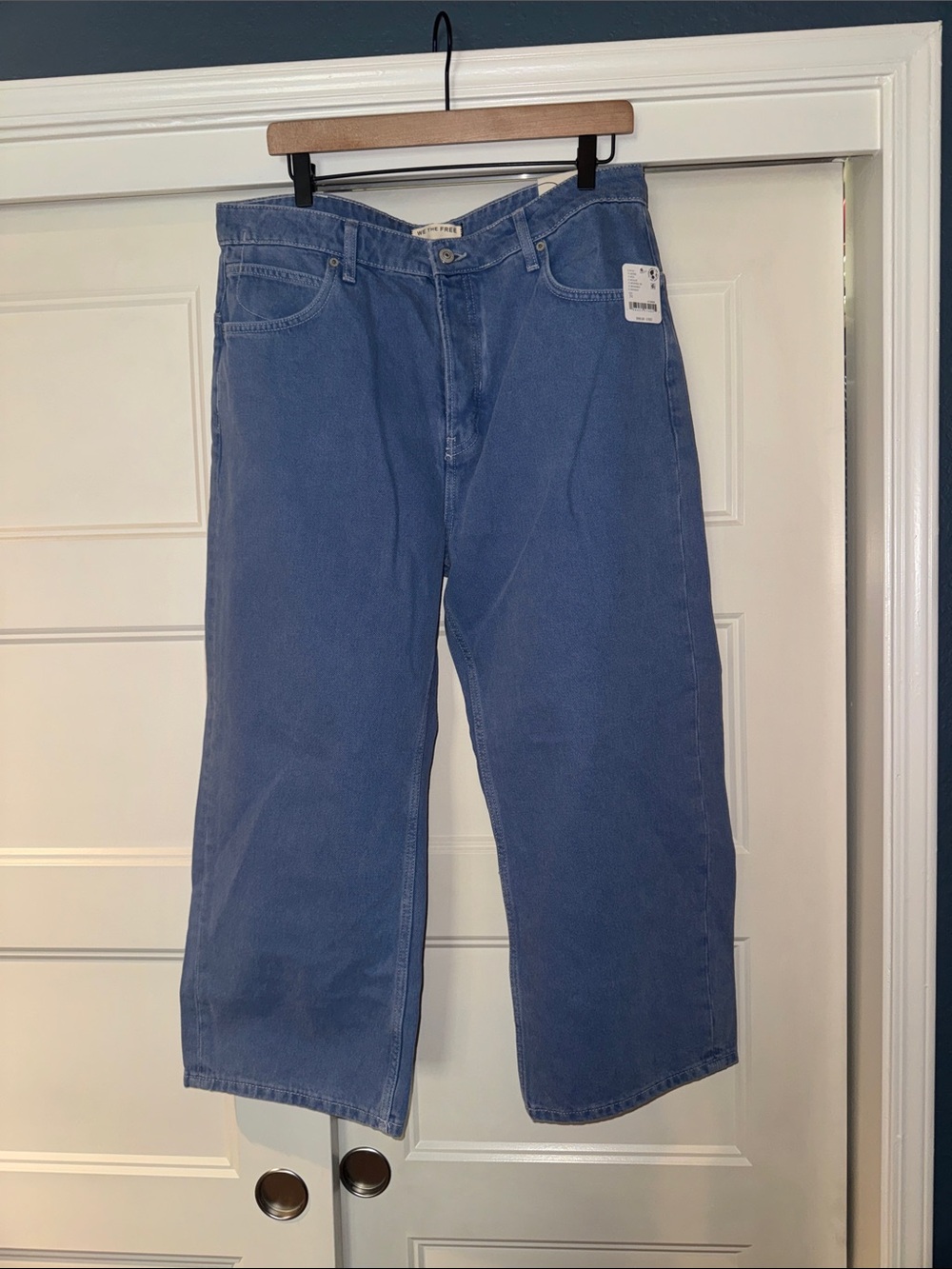 We The Free Deep Trance Boyfriend Relaxed-Fit Jeans in Mid Blue